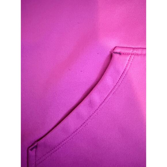 Womens Under Armor Size Large Purple Two Toned Hoodie - Distressed - Picture 7 of 9